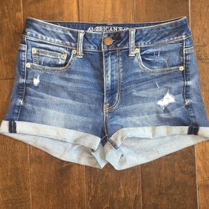 Slightly Distressed, Jean Shorts